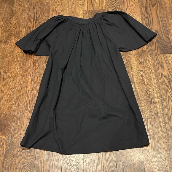 Pomander Place Finley Flutter Sleeve Black Dress - Picture 4 of 10